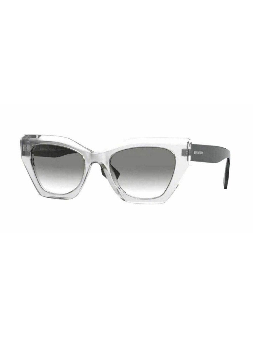 BURBERRY BE4299F 38318E Grey Transparent Cat Eye Women's 52 mm Sunglasses